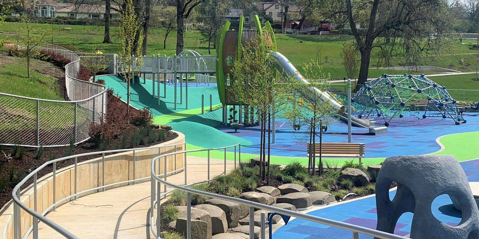Gabriel Park Playground - April 2022